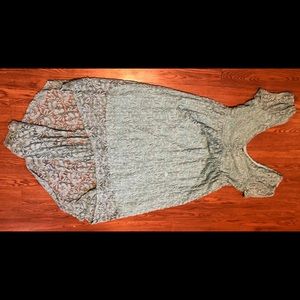 Hi-lo lace babydoll dress